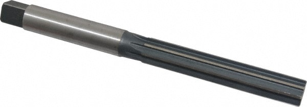 Value Collection SM1900042 Hand Reamer: 21/32" Dia, 3-11/16" Flute Length, 8 Flutes, 7-3/8" OAL Image