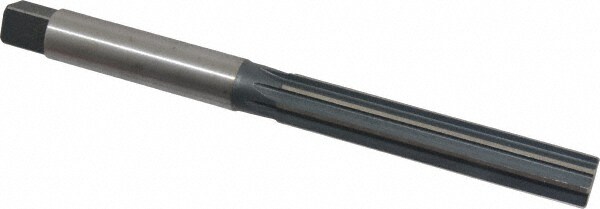 Hand Reamer: 21/32" Dia, 3-11/16" Flute Length, 8 Flutes, 7-3/8" OAL