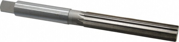 Hand Reamer: 1" Dia, 5-7/16" Flute Length, 10 Flutes, 10-7/8" OAL