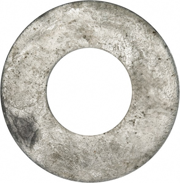 Value Collection USFW1250025OG 1-1/4" Screw USS Flat Washer: Steel, Galvanized Finish Image