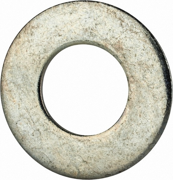 Value Collection SAEW063OZ-LB10 5/8" Screw SAE Flat Washer: Steel, Zinc-Plated Image