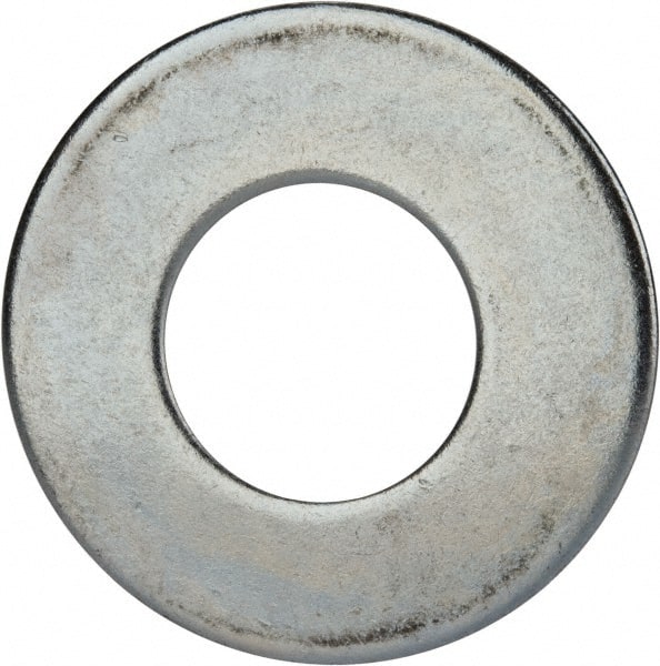 Value Collection USFW200OZ-LB10 2" Screw USS Flat Washer: Steel, Zinc-Plated 