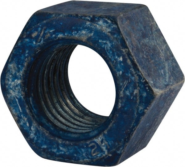 1-1/8 - 7 UNC Steel Right Hand Heavy Hex Nut