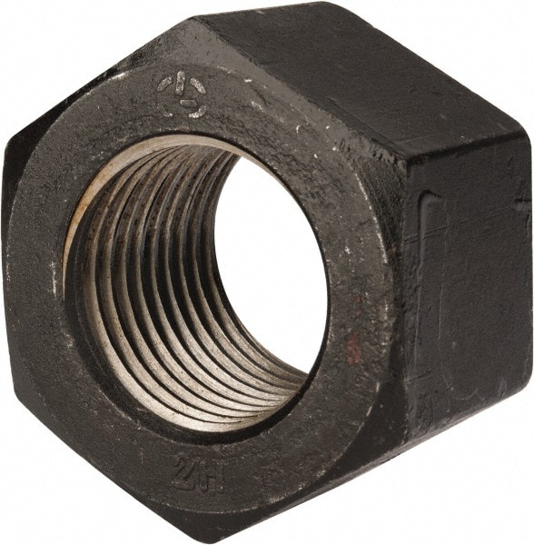 2-3/4 - 4 UNC Steel Right Hand Heavy Hex Nut