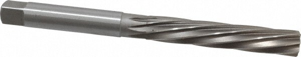 Hand Reamer: 11/16" Dia, 3-7/8" Flute Length, 8 Flutes, 7-3/4" OAL
