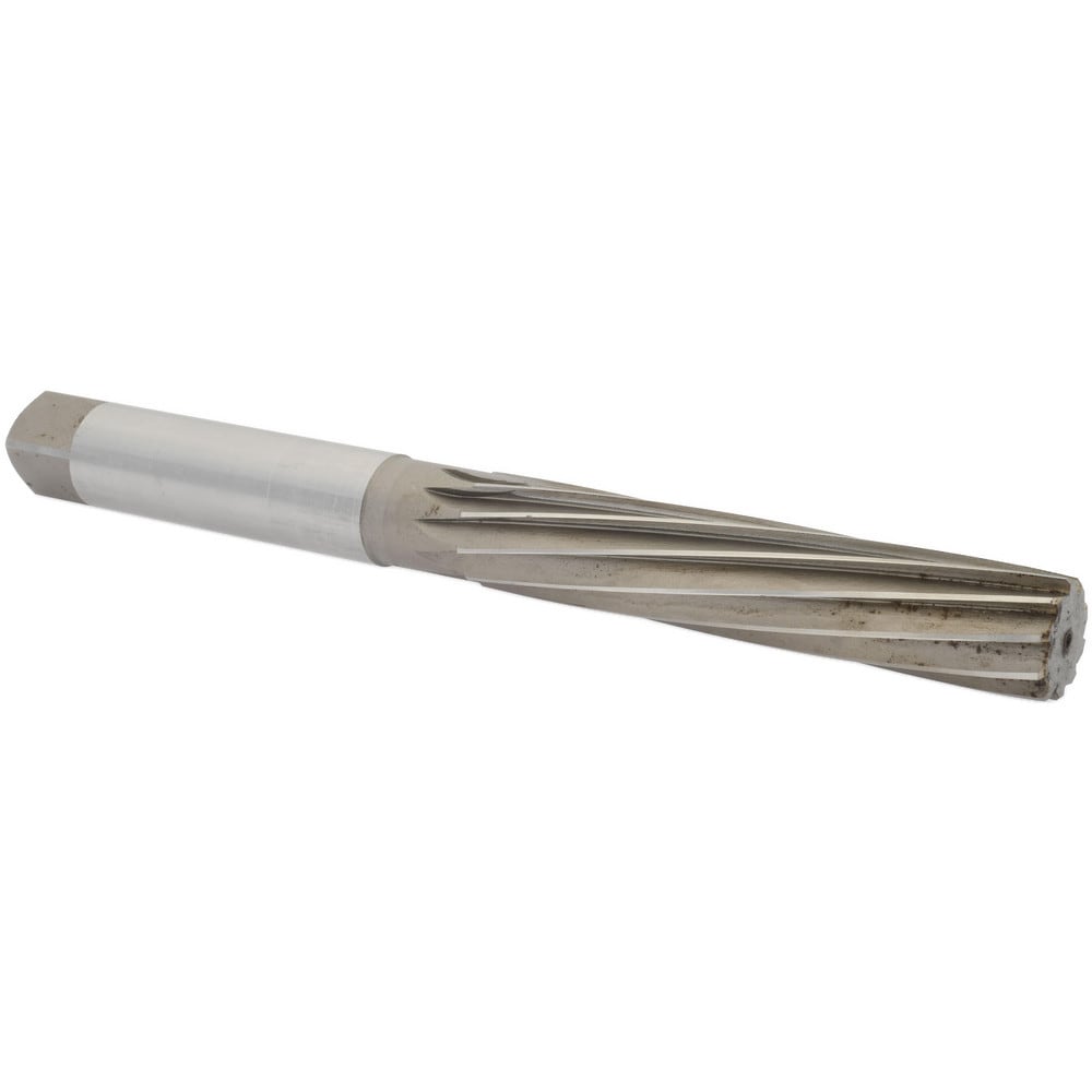 Hand Reamer: 1-1/8" Dia, 5-13/16" Flute Length, 10 Flutes, 11-5/8" OAL
