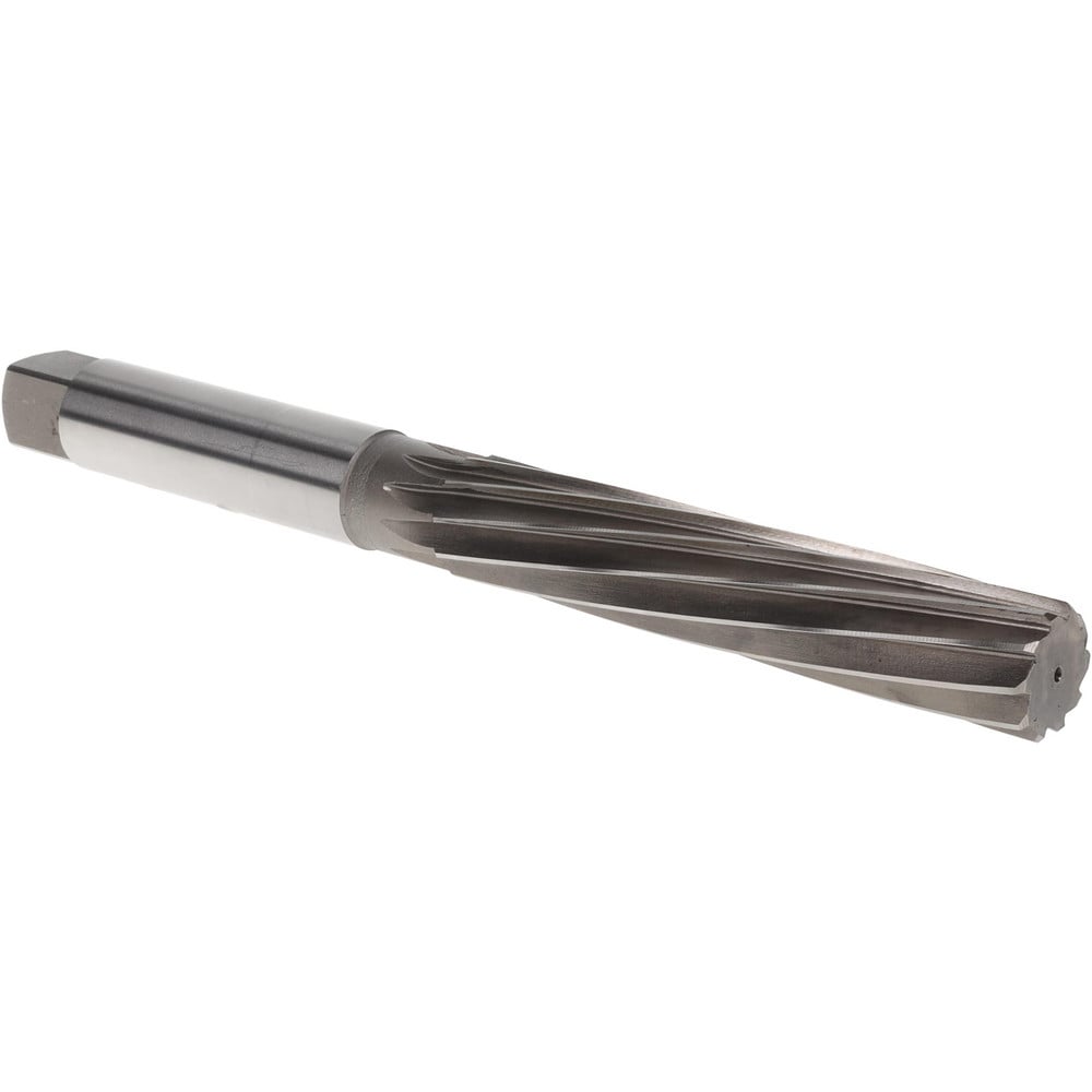 Hand Reamer: 1-1/8" Dia, 5-13/16" Flute Length, 10 Flutes, 11-5/8" OAL
