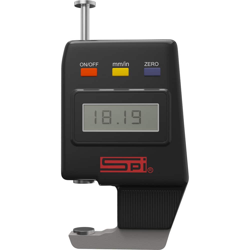 0mm to 15mm Measurement, 0.01mm Resolution Electronic Thickness Gage