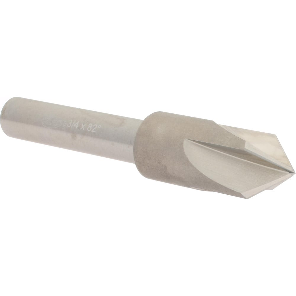 Keo 40348 3/4" Head Diam, 1/2" Shank Diam, 4 Flute 82° High Speed Steel Countersink Image