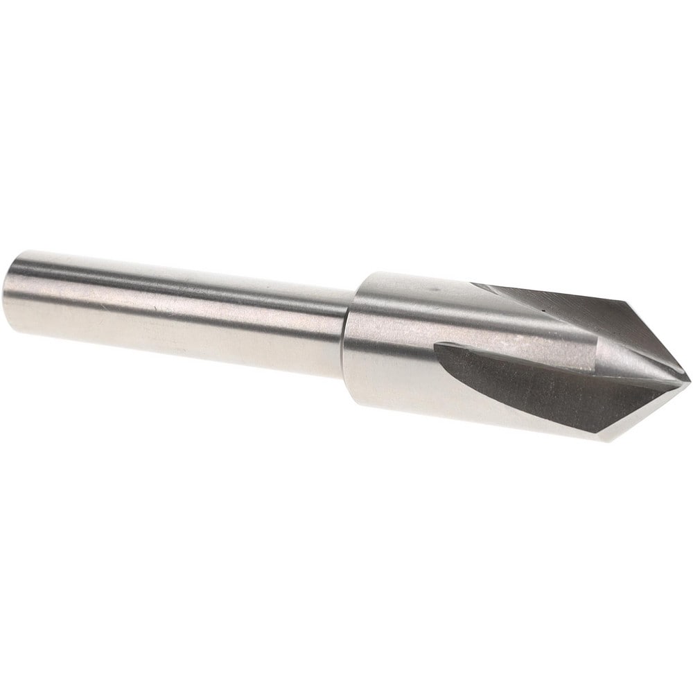 Countersink: 82 deg Included Angle, 4 Flute, High-Speed Steel, Right Hand