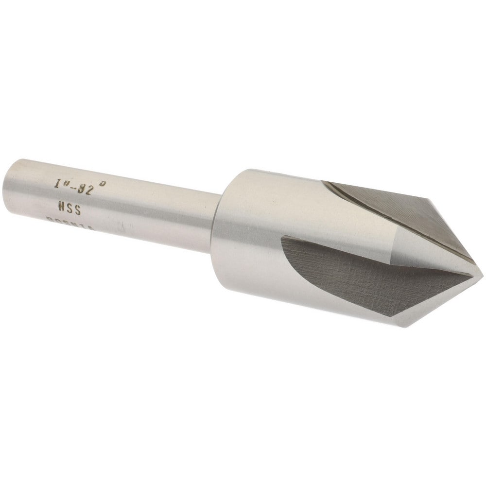 Value Collection SC3082100 1" Head Diam, 1/2" Shank Diam, 4 Flute 82° High Speed Steel Countersink Image