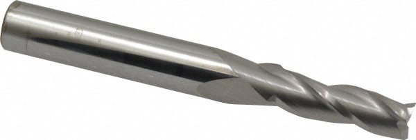 Accupro 12177442 Tapered End Mill: 0.5 ° per Side, 1/4" Small Dia, 3/4" LOC, 3 Flutes, Solid Carbide, Square End Image