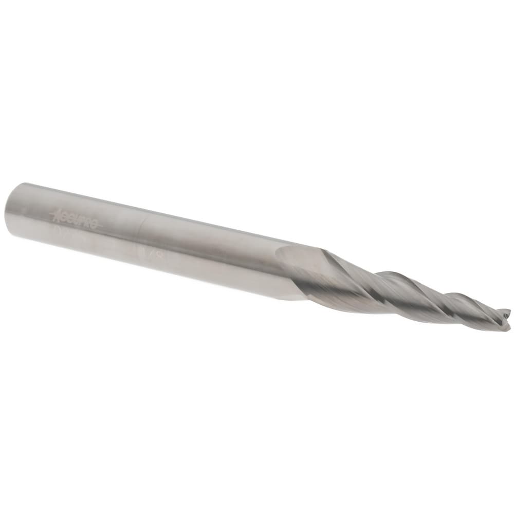 Accupro - Tapered End Mill: 5 deg Angle per Side, 1/8