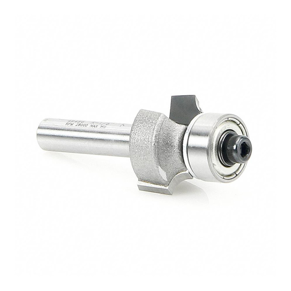 Amana Tool 3/4" Diam, 3/8" LOC, 2 Flute CarbideTipped Edge Profile