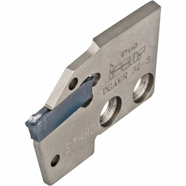 Right Hand Cut, 1/8" Insert Width, Cutoff & Grooving Support Blade for Indexables