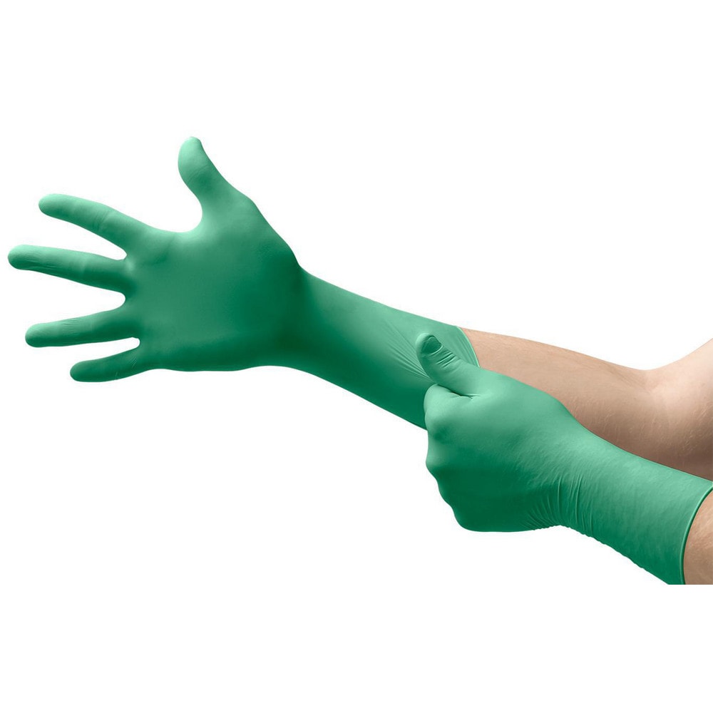 Series TouchNTuff DermaShield Disposable Gloves: Size 6, 7 mil, Synthetic Polymer-Coated Neoprene, Cleanroom Grade, Unpowdered