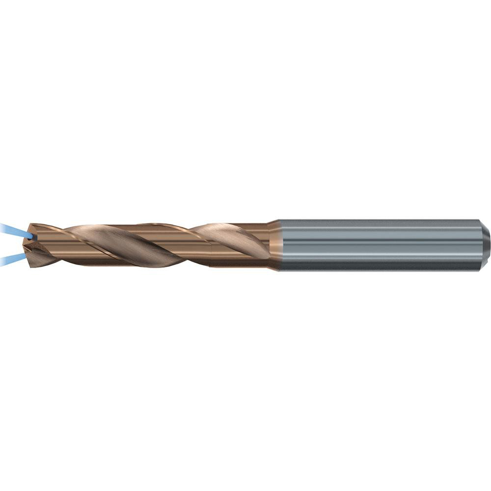Emuge Screw Machine Length Drill Bit Letter F, 140 deg Point, Solid Carbide MSC Industrial