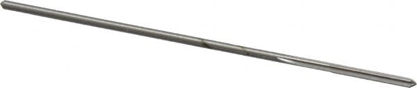 Made in USA 433-0.0625 Chucking Reamer: 1/16" Dia, 2-1/2" OAL, 1/2" Flute Length, Straight Shank, High Speed Steel Image