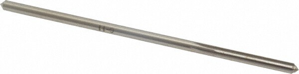 Made in USA 433-0.1719 Chucking Reamer: 11/64" Dia, 4-1/2" OAL, 1-1/8" Flute Length, Straight Shank, High Speed Steel Image