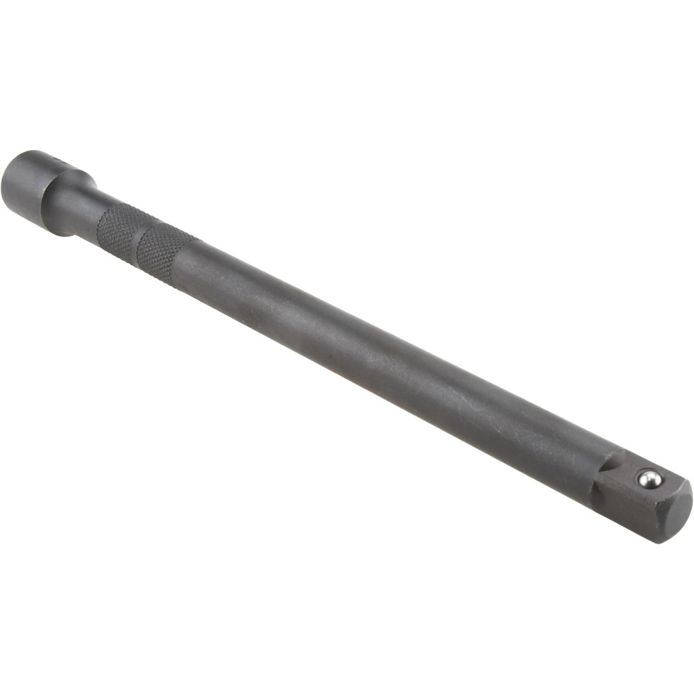 1/2" Drive Standard Socket Extension - 10" OAL, Black Finish