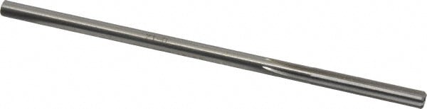 Made in USA 433-0.2040 Chucking Reamer: 0.204" Dia, 5" OAL, 1-1/4" Flute Length, Straight Shank, High Speed Steel Image