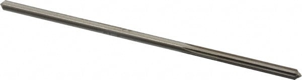 Made in USA 433-0.1610 Chucking Reamer: 0.161" Dia, 4-1/2" OAL, 1-1/8" Flute Length, Straight Shank, High Speed Steel Image