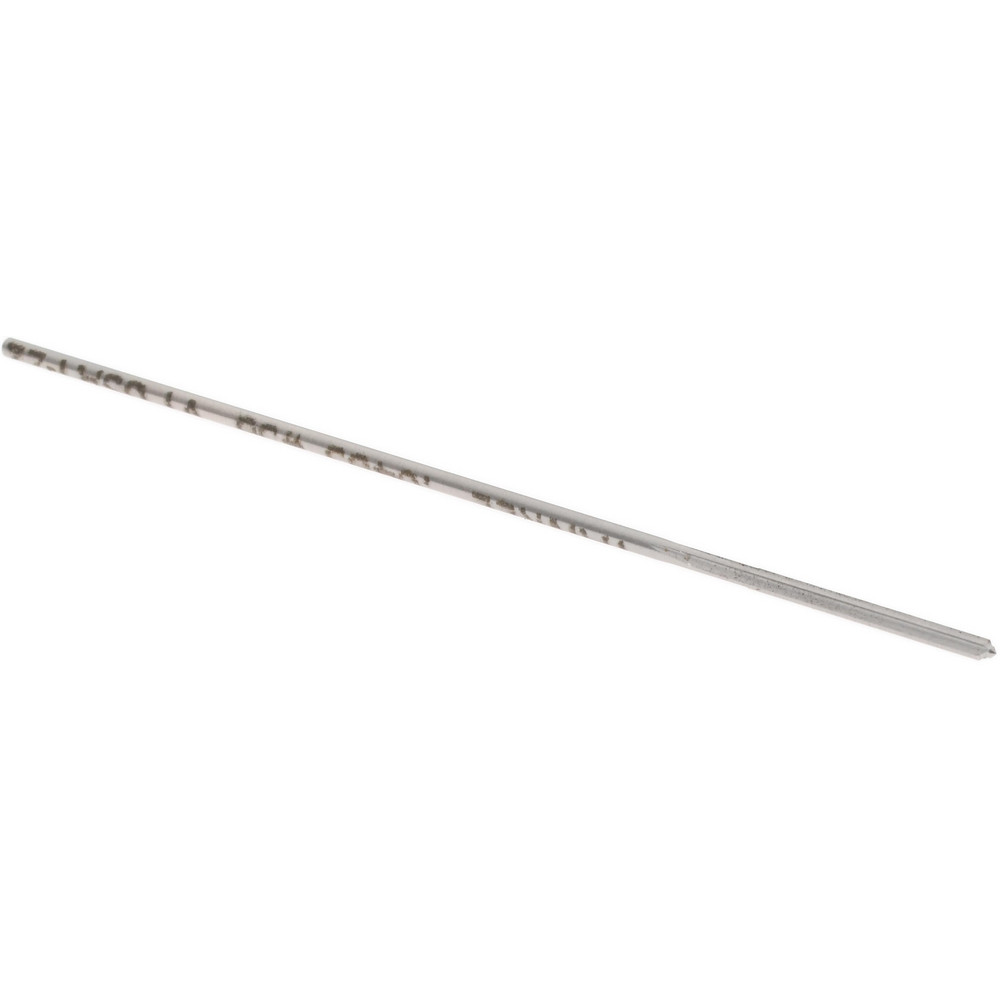 Made in USA - Chucking Reamer: #56, 2-1/2″ OAL, 1/2″ Flute Length