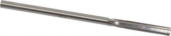 Made in USA 433-0.3020 Chucking Reamer: 0.302" Dia, 6" OAL, 1-1/2" Flute Length, Straight Shank, High Speed Steel Image