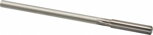 Made in USA 433-0.3320 Chucking Reamer: 0.332" Dia, 6" OAL, 1-1/2" Flute Length, Straight Shank, High Speed Steel Image