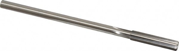 Made in USA 433-0.3390 Chucking Reamer: 0.339" Dia, 6" OAL, 1-1/2" Flute Length, Straight Shank, High Speed Steel Image