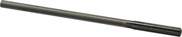 Value Collection 144429600932000 Chucking Reamer: 9/32" Dia, 6" OAL, 1-1/2" Flute Length, Straight Shank, High Speed Steel Image