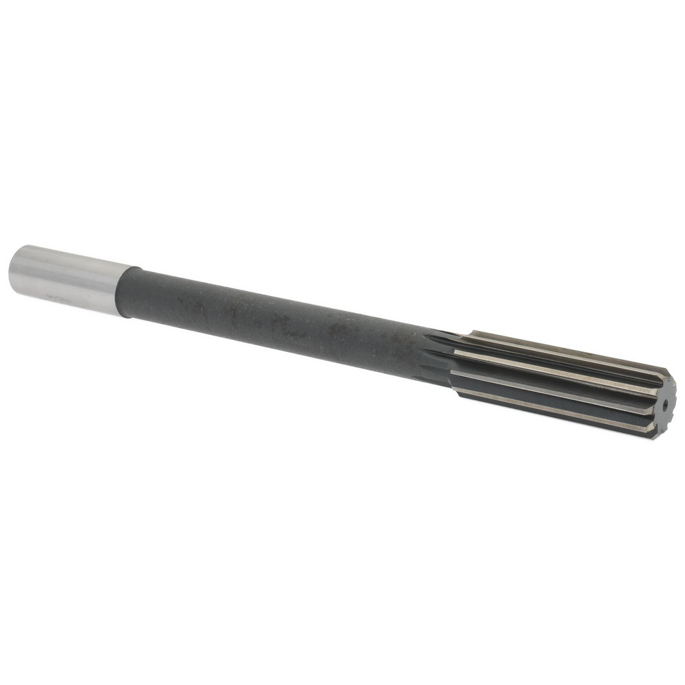Value Collection 144429605564000 Chucking Reamer: 55/64" Dia, 10" OAL, 2-5/8" Flute Length, Straight Shank, High Speed Steel Image