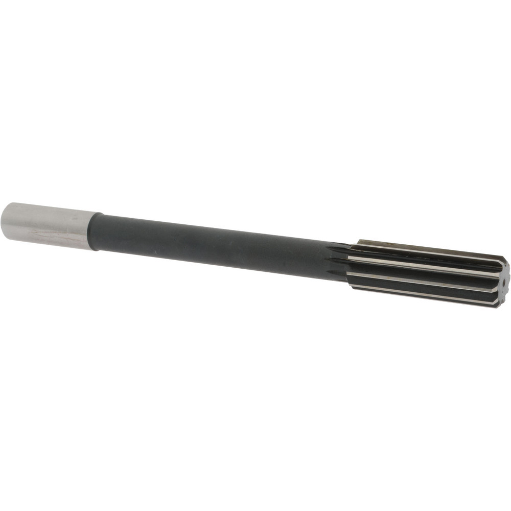 Value Collection 144429605764000 Chucking Reamer: 57/64" Dia, 10" OAL, 2-5/8" Flute Length, Straight Shank, High Speed Steel Image