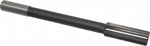 Value Collection 144429606164000 Chucking Reamer: 61/64" Dia, 10" OAL, 2-5/8" Flute Length, Straight Shank, High Speed Steel Image