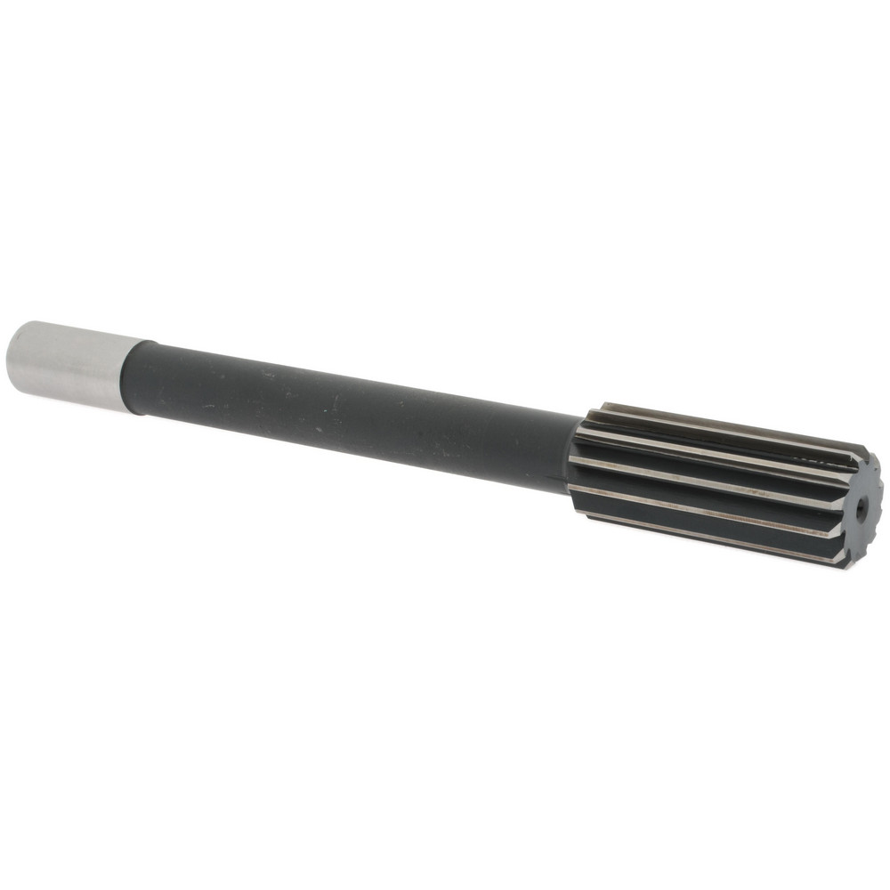 Value Collection 144429610380000 Chucking Reamer: 1-3/8" Dia, 12" OAL, 3-1/4" Flute Length, Straight Shank, High Speed Steel Image