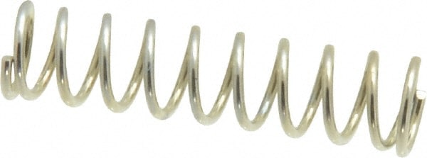 Utility Compression Spring: 0.25" OD, 1" Free Length