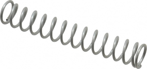 Utility Compression Spring: 0.25" OD, 1-1/2" Free Length