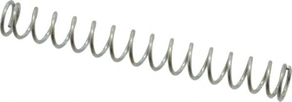 Utility Compression Spring: 0.25" OD, 2" Free Length