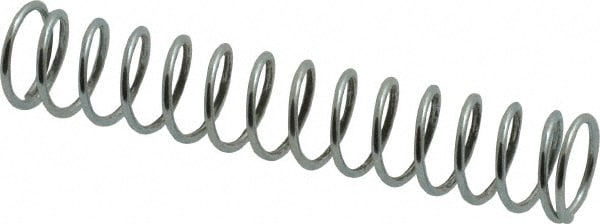 Utility Compression Spring: 0.313" OD, 1-3/4" Free Length