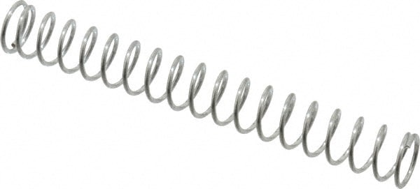 Utility Compression Spring: 0.375" OD, 3" Free Length