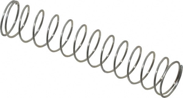 Utility Compression Spring: 0.295" OD, 2" Free Length