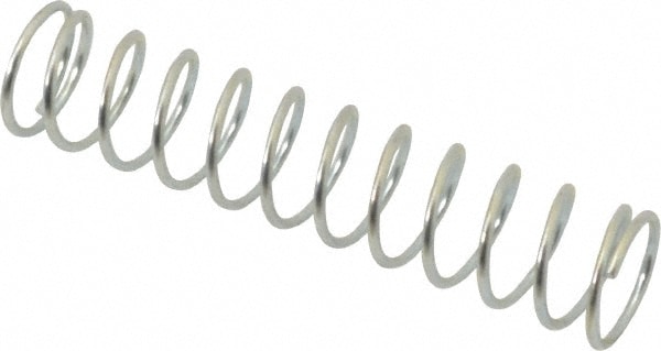Utility Compression Spring: 0.435" OD, 2" Free Length