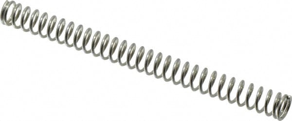Compression Spring: 0.325" OD, 3-3/4" Free Length