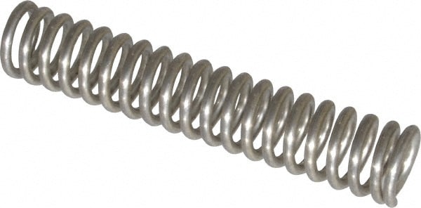 Compression Spring: 0.61" OD, 1" Free Length