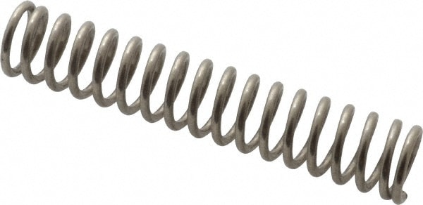 Utility Compression Spring: 0.375" OD, 2" Free Length