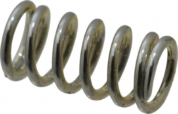 Precision Compression Spring: 0.12" OD, 0.25" Free Length