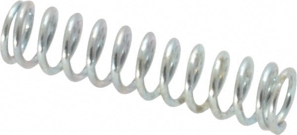 Precision Compression Spring: 0.12" OD, 0.5" Free Length