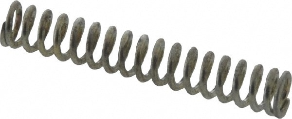 Precision Compression Spring: 0.12" OD, 0.75" Free Length