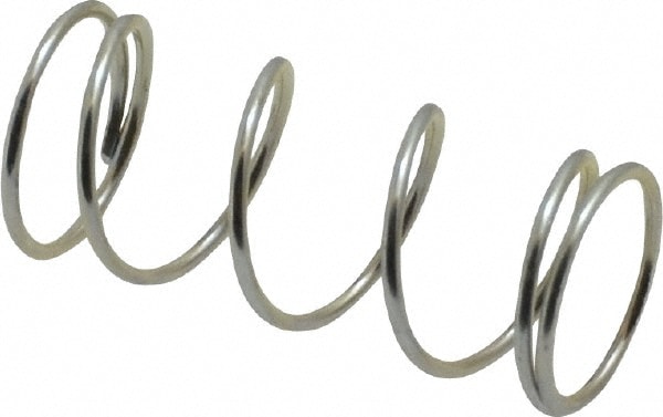 Precision Compression Spring: 0.3" OD, 0.687" Free Length
