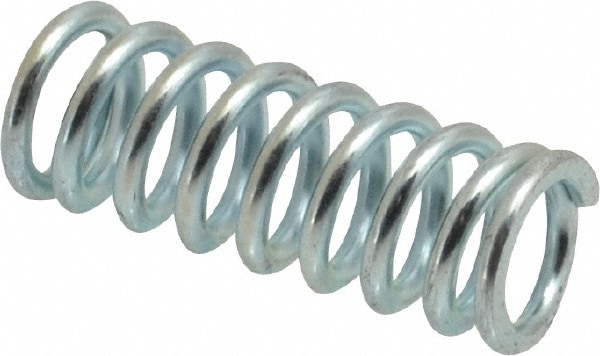 Precision Compression Spring: 0.3" OD, 0.812" Free Length